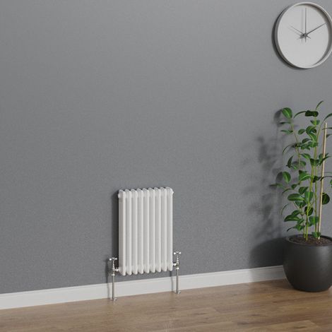 WarmeHaus Traditional Radiator White Triple Column 600x427mm (1/5)
