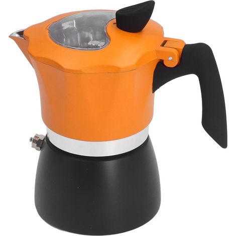 Cafetière italienne pour plaque chauffante, moka pot pour espresso, machine à café pour maison, bureau et voyage