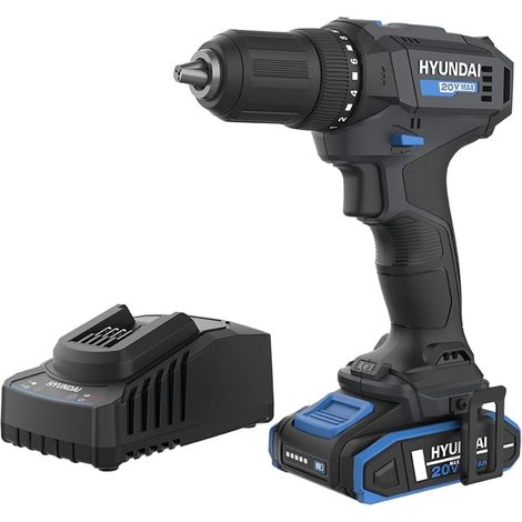 Perceuse Visseuse Sans Fil 20V 40Nm – Batterie 2Ah & Chargeur Inclus, Boîte 2 Vitesses, Mandrin 13mm, LED, Légère 1kg – Garantie 3 Ans (1/5)