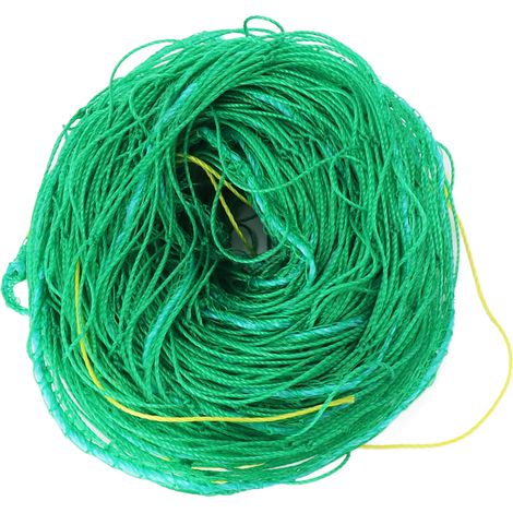 Filet de treillis vert en polypropylène pour plantes grimpantes, légumes et fruits, 2 x 3 m (1/5)
