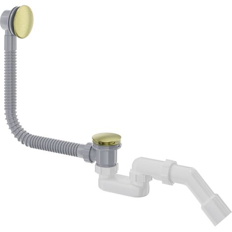 Deante Badewannensiphon Click-Clack Elegant mit gebürstetem Finish (1/5)