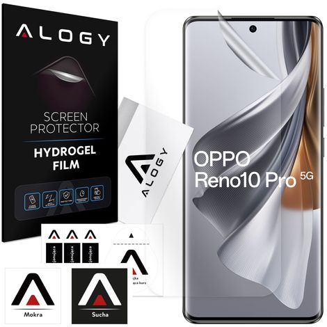 Película de hidrogel para protector de pantalla de teléfono Oppo Reno 10 Pro 5G Película de hidrogel Alogy (1/4)