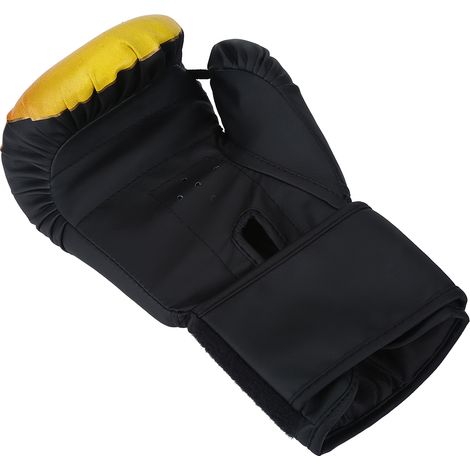 Gants de boxe adulte pour combat, muay thaï, sparring, coups de poing, kickboxing, grappling, sac de sable, noirs (1/5)