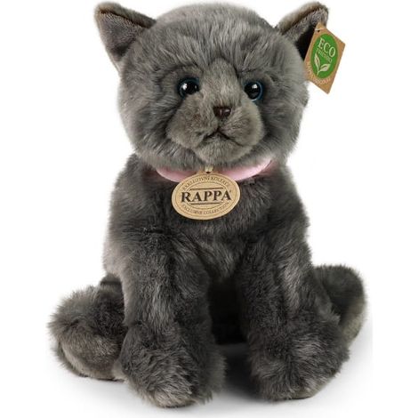 Peluche chat gris Rappa 25 cm (1/2)