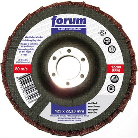 Macinazione Gamma Non Tessuto Ø 115 Mm (13 300 Giri / Min), Curvo, Grado Di Finezza: Molto Fine