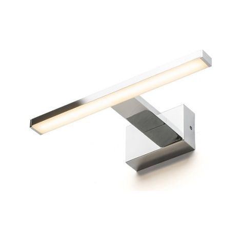 Faretto applique PALEA 300 cromo 230V LED 4.4W IP44 3000K