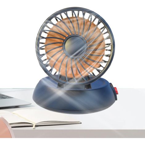 Fan de voiture portable, ventilateur USB pour Tête simple du flux (1/5)