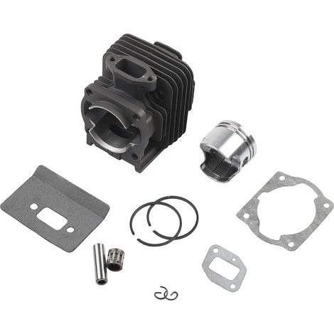Kit Piston Cylindre 44mm Aluminium pour Débroussailleuse 52CC 44F-5 avec Joints et Roulement Dissipation Thermique Optimisée (1/5)