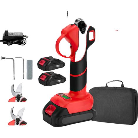 Sécateur Électrique, Moteur Sans Balais, Design Ergonomique, Avec 2XBattery (1/2)