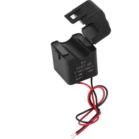 PEACEFAIR PZCT-02 Split Core Current Transformer Coil Sensor for 100A Amp Energy Meter