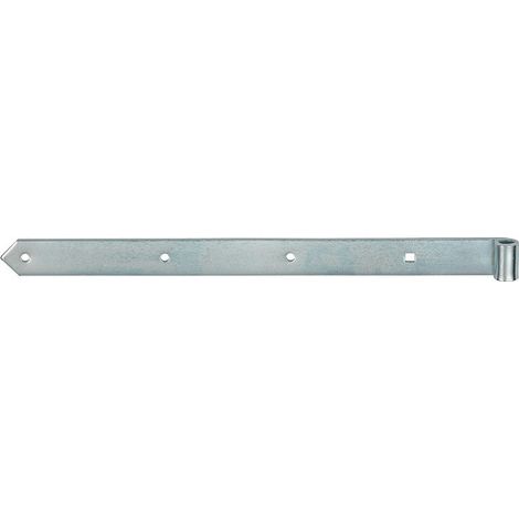 Penture B.44mm L.600mm S.5mm acier bleu VORMANN (Par 10)
