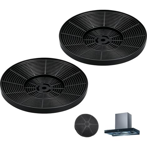 Filtre à charbon actif pour hotte aspirante 175 x 175 x 15 mm, compatible SIA Airlux CR720, anti-odeur, remplacement, cuisine, air pur - 2 pièces (1/5)