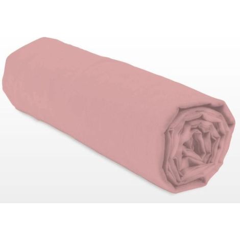 Fitted sheet - LOVELY HOME - LH71628 - 140x190+30 cm - Pink (1/3)