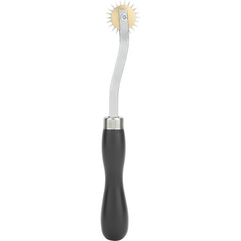 Roulette à coudre en cuir DIY - Outil de marquage pour points et coutures (1/5)
