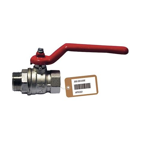 VALVOLA A SFERA MF CON LEVA F-BRICO 3/4" DN 20 PN 40