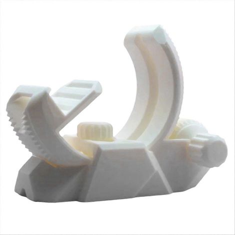 Support de téléphone imprimé en 3D avec engrenages, motif chevrons multicolores, support universel et réglable, support de bureau en plastique. (1/5)