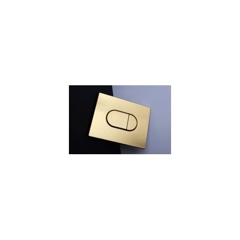 Plaque de commande de robinetterie Grohe pour évier de cuisine, réservoir d'eau, Or brossé 37624GN0 (1/3)
