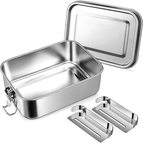 28oz boîte bento boîte repas en acier inoxydable pour Teens 850ml boîte repas (1/5)