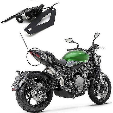 Support de plaque d'immatriculation arrière de moto modifié avec feu LED pour Benelli 752S - Pièce de cadre et de carrosserie (1/5)