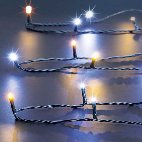 Guirlande Lumineuse Extérieur "240 LED" 24m Blanc Chaud & Froid