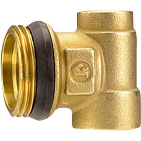 R591D raccordo DI TESTA ø3/4"x1/2"x3/8" C/O-RING" R591DY004 (1/2)