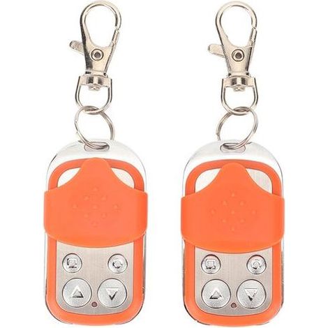 2pcs TéLéCommandes de Porte Automatiques, TéLéCommandes de Portes de Poulailler Portables TéLéCommandes de Portes D'entrepôT éLectriques TéLéCommandes de Portes de Garage Souterrain avec avec Clip de (1/5)