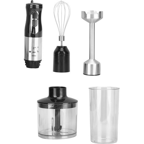 4-in-1-Elektro-Stabmixer, Eierquirl, Rührgerät, Fleischwolf, Küchenhelfer, 1000 W, 220 V, EU-Stecker (1/5)