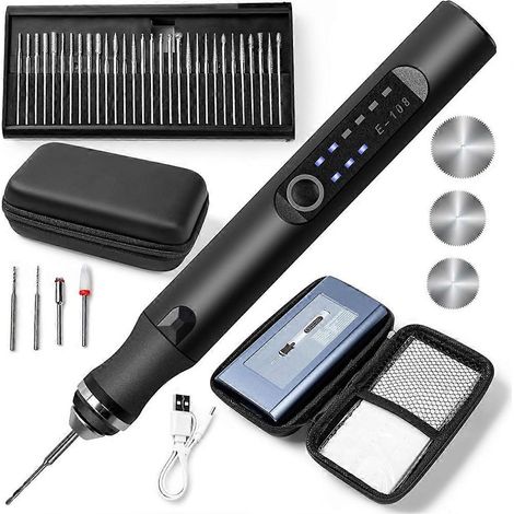 Stylo à graver - Stylo à graver portable sans fil pour artistes et outils de polissage (1/5)