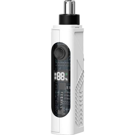 Tondeuse électrique portable pour poils de nez et d'oreilles pour hommes et femmes R (1/5)