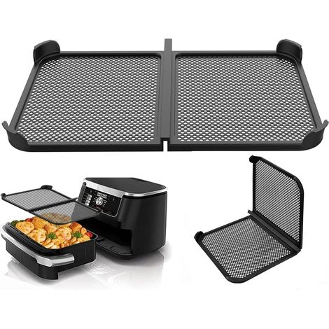 Grille de Protection Contre les Éclats pour Friteuse à Air, Écran Anti-éclaboussures en Silicone pour Friteuse Ninja AF500 Pièce de Rechange Protège la Bobine de Chauffage et le Ventilateur (1/5)