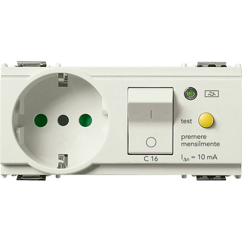 VIMAR - 16286.B Presa 2P+T 16A P30 intb+MTDiff C16 b