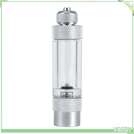 Compteur de bulles - V GEBY - Aluminium - Anti-retour - Simple et double tête - 8,2 cm (1/4)