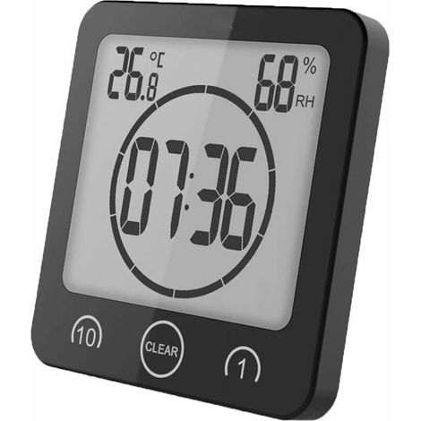 Thermomètre de cuisine numérique pour viandes et aliments, minuterie et alarme, pour four, gril, barbecue et pâtisserie maison.-AquaForge (1/5)