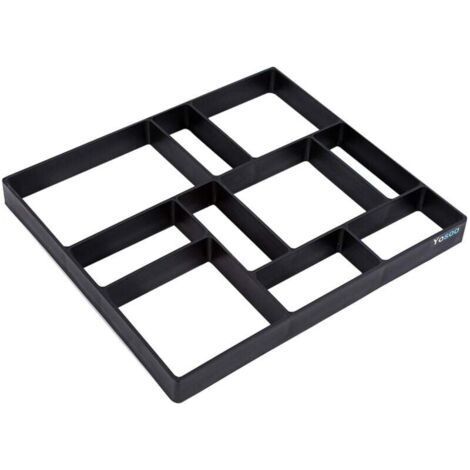 Jeffergarden DIY Garden Concrete Paving Mold for Exterior Pavement Walkway Improvements (1/4)
