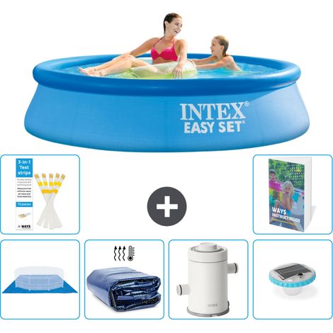 Easy Set Pool Rund - 244x61 cm - 7-teilig S98