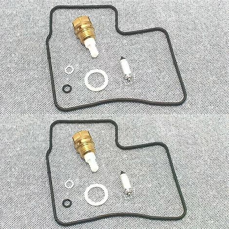 Kit de réparation de carburateur pour moto Honda XL600V Transalp XL600 V XL 600 600V (1987-2000) : membrane de flotteur, pointeau flottant. Couleur : B (1/4)