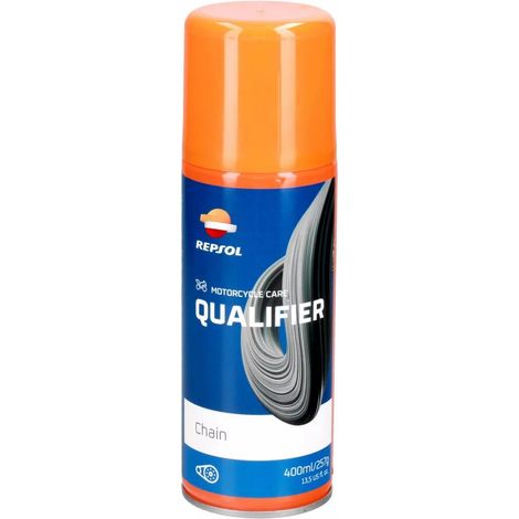Lubricante para cadenas Repsol Qualifier 400 ml, repuesto RP715W98