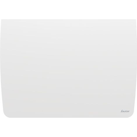 Sauter – Radiateur électrique connecté Tahual blanc horizontal 1000 W – Inertie fonte – Programmable avec thermostat électronique – Pour 10 à 14 m² (1/4)