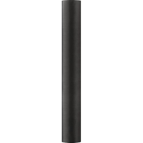 Satén liso, negro, 0,36 x 9 m (1 ud. / 9 m)