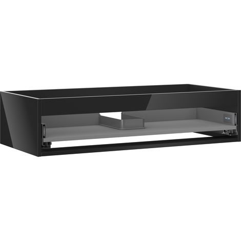 Mexen Box-A corpo del mobile sottolavabo 100 cm, 1 cassetto, nero lucido - 91AX0-1000-235-1-70 (1/4)