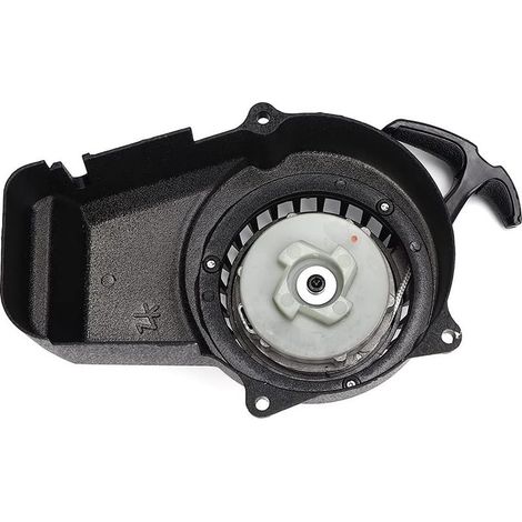 Minimoto Pullstart, Cordon de Démarrage en Alliage en Aluminium Ajustement du Cordon de Vélo de Terre Refroidi à L'air, de Haute qualité et Sûr, 100% Neuf, Performances Stables, (1/5)