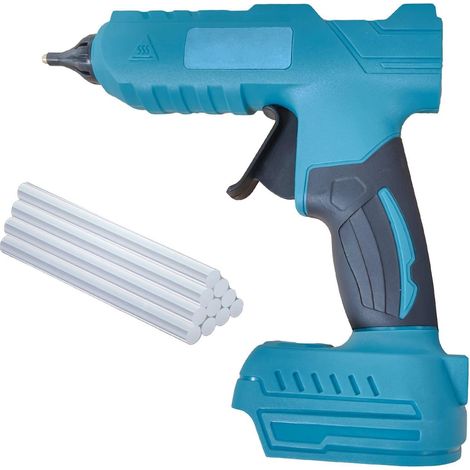 Kabellose Heißklebepistole für Makita 18V Akku 11mm Schnelle Aufheizzeit vielseitig einsetzbar und präzise Kupferdüse für DIY Projekte Handwerk und Reparaturen, ohne Akku (1/5)