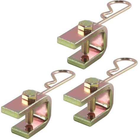 Lot de 3 colliers de fixation pour rallonge de valve – Pour flexible d'adaptateur de pneu (voiture/camion/fourgonnette/bus/camping-car/remorque) (1/5)