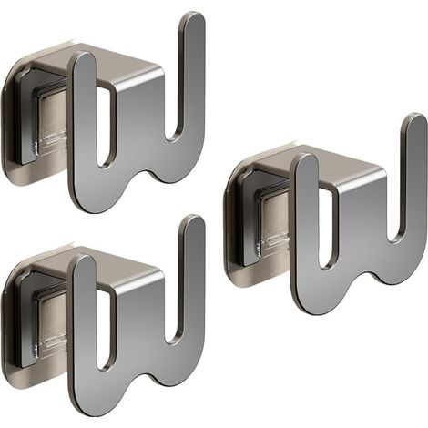 Porte chaussons mural gain de place sans perçage support en aluminium pour salle de bain chambre et dortoir