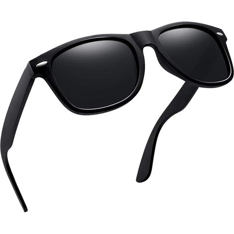 Lunettes de soleil carrées polarisées, protection UV, style tendance, pour hommes et femmes (1/5)