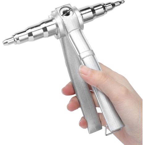Épandeur à tube cuivre universel outil de calibrage à main pour froid 6-22mm 1/4-7/8po alliage zinc fer double tête ressort intégré (1/5)
