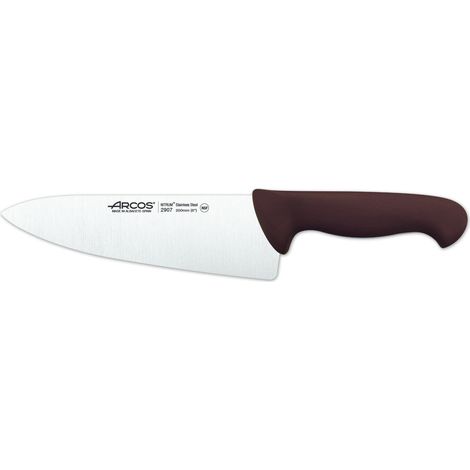 Coltello da chef Arcos 2900 marrone 20 centimetri acciaio