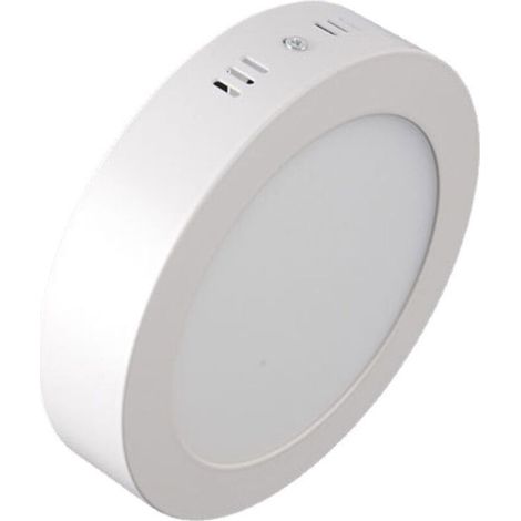 Downlight LED 6W 6500K surface ronde en acier Downlight et plafonniers LED