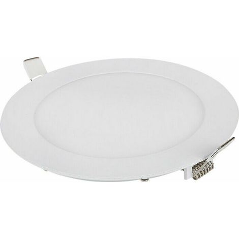 Ulisem – Lot de 6 spots LED encastrables dimmables 9W – Lumière blanche naturelle 6000K – IP65 pour salle de bain – Installation facile avec ressorts (1/4)