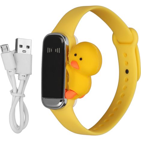 Bracelet Anti-Moustiques Ultrasonique M70 Portable, Montre Répulsive pour Intérieur et Extérieur, Canard Design (1/5)